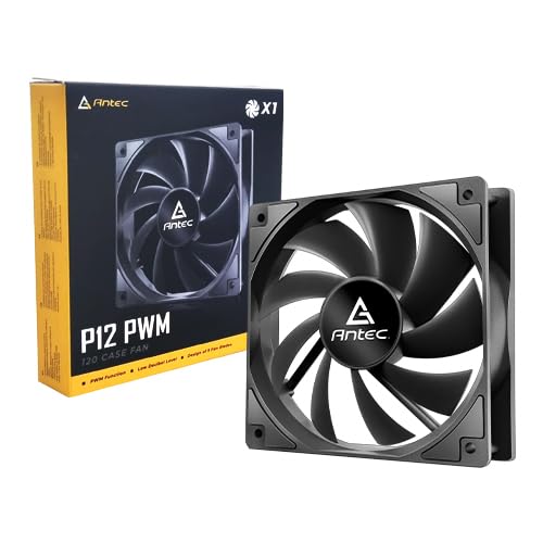 ARCTIC P12 PWM PST 120MM CABINET FAN BLACK - SWIFT PERIPHERALS0-761345-57011-4