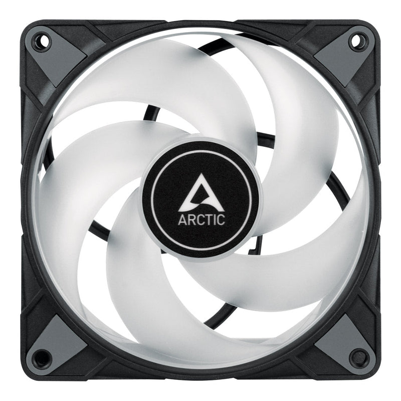 ARCTIC P12 PWM PST A - RGB 120mm CPU Case Cooling Fan with 0dB Technology - Black - SWIFT PERIPHERALSACFAN00231A