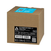 ARCTIC P12 PWM PST RGB 120mm CPU Case Cooling Fan Pack of 3 with 0dB Technology - SWIFT PERIPHERALSACFAN00230A