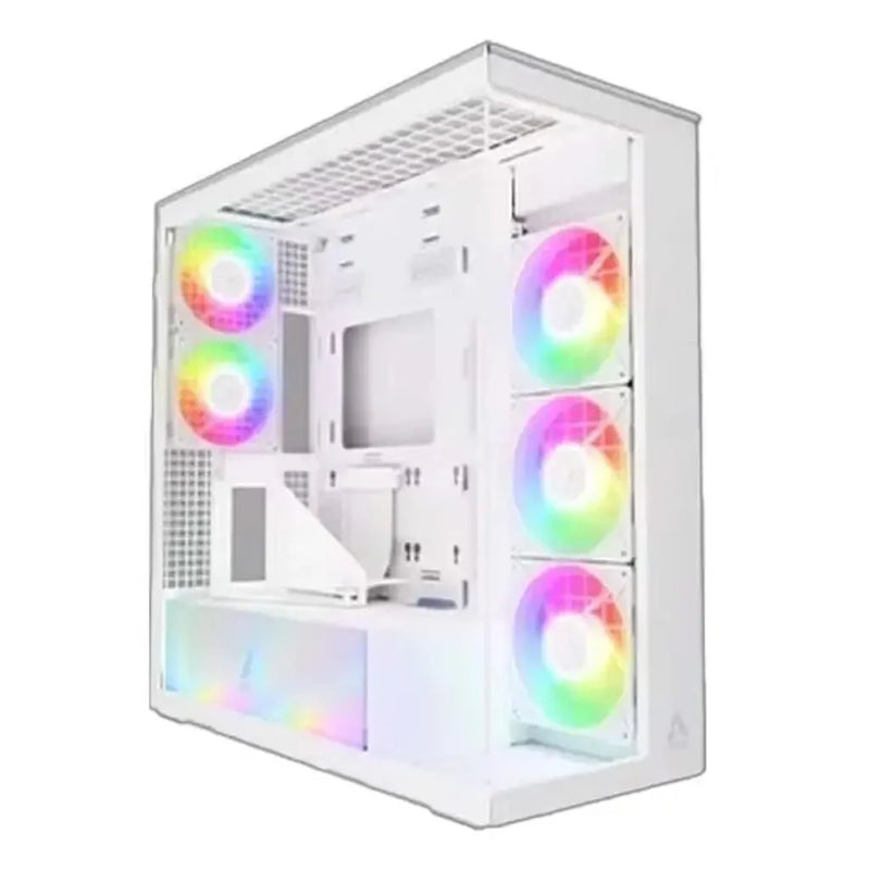 ARCTIC Xtender VG ATX Mid Tower Tempered Glass Gaming Computer Case - White - SWIFT PERIPHERALSACPCC00017A