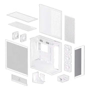 ARCTIC Xtender VG ATX Mid Tower Tempered Glass Gaming Computer Case - White - SWIFT PERIPHERALSACPCC00017A
