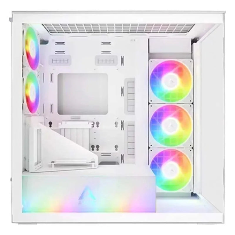 ARCTIC Xtender VG ATX Mid Tower Tempered Glass Gaming Computer Case - White - SWIFT PERIPHERALSACPCC00017A