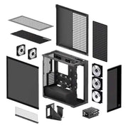 ARCTIC Xtender VG E - ATX Mid - Tower Tinted Glass Computer Case - Black - SWIFT PERIPHERALSACPCC00016A
