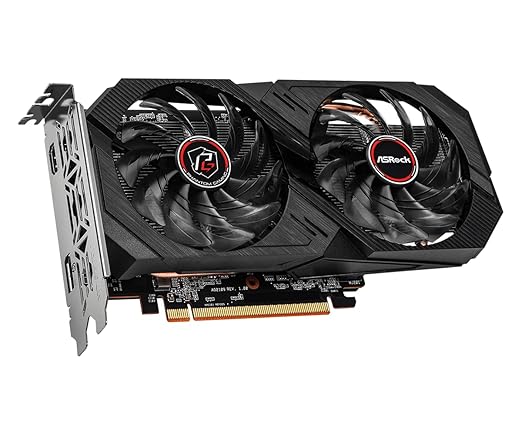 ASRock AMD Radeon RX 6500XT Phantom Gaming D OC 4GB GDDR6 64BIt Graphics Card - SWIFT PERIPHERALSRX-6500-XT-PGDD-4GO