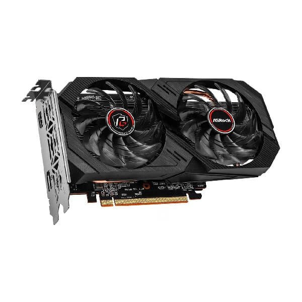 ASRock AMD Radeon RX 6500XT Phantom Gaming OC 8GB GDDR6 64BIt Graphics Card - SWIFT PERIPHERALSRX6500XT-PG-8GO
