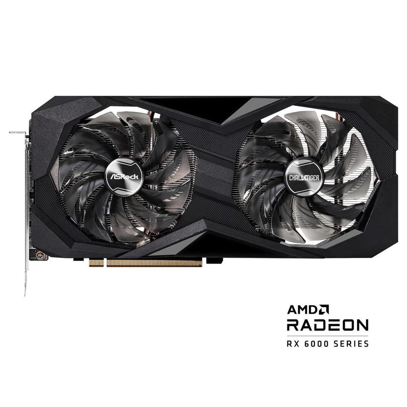 ASRock AMD Radeon RX 6600 XT Challenger D 8GB GDDR6 128 - Bit Graphics Card - SWIFT PERIPHERALS6600XT-Challenger-D
