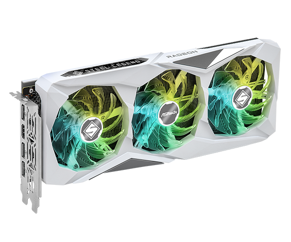 ASRock AMD Radeon RX 7600 XT Steel Legend 16GB OC GDDR6 128 - Bit Super Alloy Graphics Card - SWIFT PERIPHERALSRX7600XT-SL-16GO