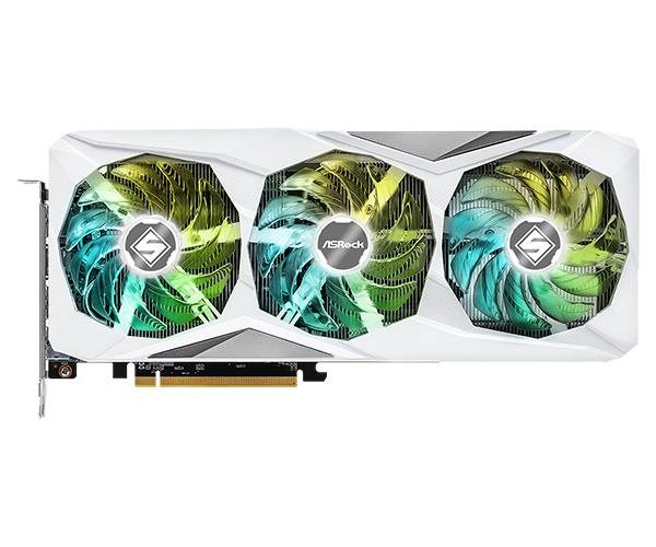 ASRock AMD Radeon RX 7600 XT Steel Legend 16GB OC GDDR6 128 - Bit Super Alloy Graphics Card - SWIFT PERIPHERALSRX7600XT-SL-16GO