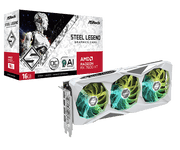 ASRock AMD Radeon RX 7600 XT Steel Legend 16GB OC GDDR6 128 - Bit Super Alloy Graphics Card - SWIFT PERIPHERALSRX7600XT-SL-16GO