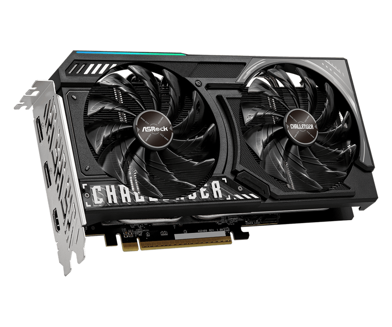 ASROCK AMD RADEON RX 9060 XT CHALLENGER 16GB OC GRAPHIC CARD - SWIFT PERIPHERALS1095808