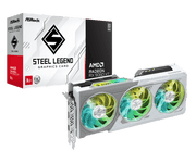 ASROCK AMD RADEON RX 9060 XT STEEL LEGEND 8GB OC GRAPHIC CARD - SWIFT PERIPHERALS1094154