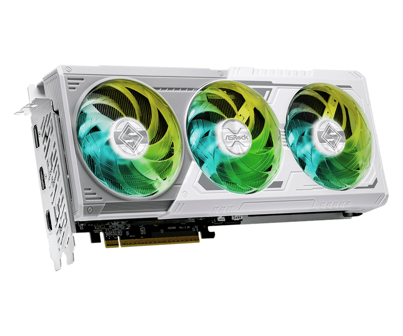 ASROCK AMD RADEON RX 9060 XT STEEL LEGEND 8GB OC GRAPHIC CARD - SWIFT PERIPHERALS1094154