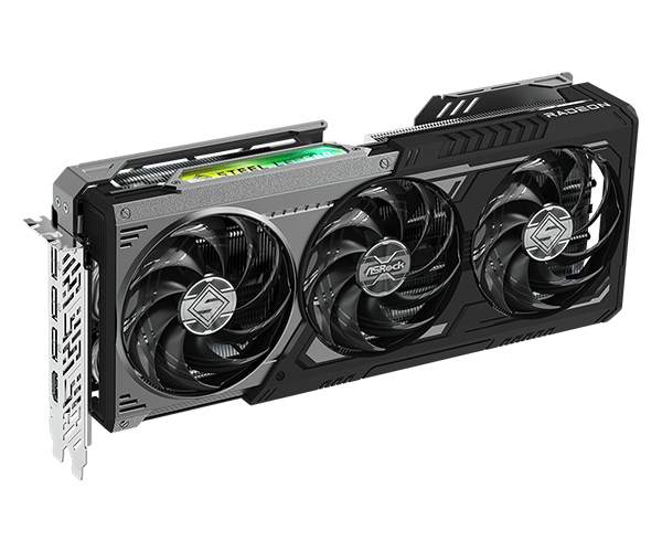 ASROCK AMD RADEON RX 9070 XT STEEL LEGEND DARK 16GB - SWIFT PERIPHERALS1092991