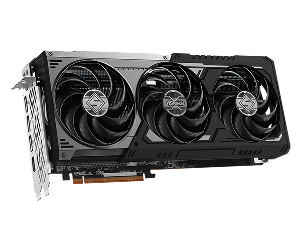 ASROCK AMD RADEON RX 9070 XT STEEL LEGEND DARK 16GB - SWIFT PERIPHERALS1092991