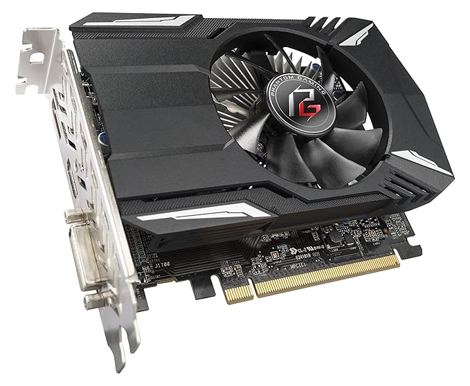ASROCK AMD RADEON RX550 4GB PHANTOM GAMING GRAPHIC CARD - SWIFT PERIPHERALS1091977