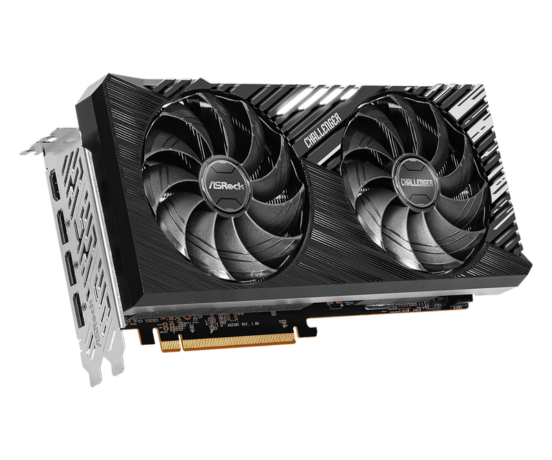 ASROCK AMD RADEON RX7700XT 12GB CHALLENGER OC GRAPHIC CARD - SWIFT PERIPHERALS1087440