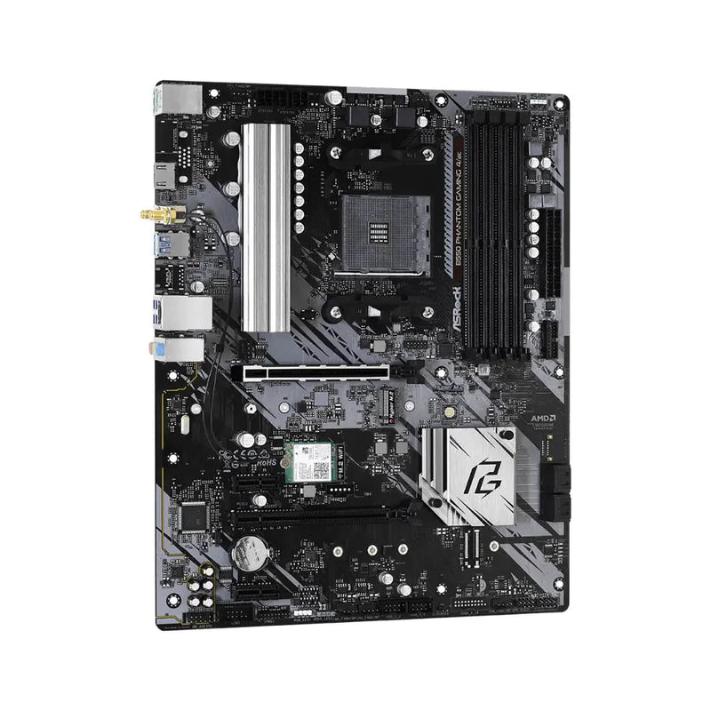 ASRock B550 Phantom Gaming 4 AC AMD B550 AM4 DDR4 ATX Motherboard - SWIFT PERIPHERALSASRB550PHAGAMG4/AC