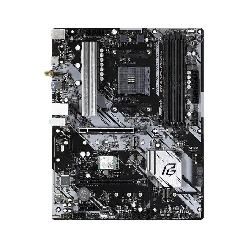 ASRock B550 Phantom Gaming 4 AC AMD B550 AM4 DDR4 ATX Motherboard - SWIFT PERIPHERALSASRB550PHAGAMG4/AC