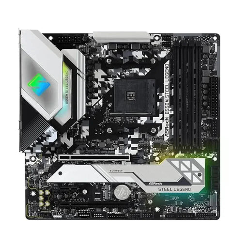 ASRock B550M Steel Legend AMD AM4 DDR4 4733+ OC Micro ATX Motherboard - SWIFT PERIPHERALSASRB550MSTEELEGEND