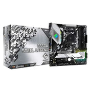 ASRock B550M Steel Legend AMD AM4 DDR4 4733+ OC Micro ATX Motherboard - SWIFT PERIPHERALSASRB550MSTEELEGEND