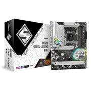 ASRock B650E Steel Legend Wi - Fi AMD AM5 DDR5 7600+ OC ATX Motherboard - SWIFT PERIPHERALSASRB650ESTEELLEGWI