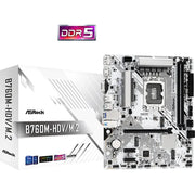 ASRock B760M - HDV/M.2 Intel B760 LGA1700 DDR5 Micro ATX Motherboard - SWIFT PERIPHERALSASROCK B760M-HDV/M.2/D4