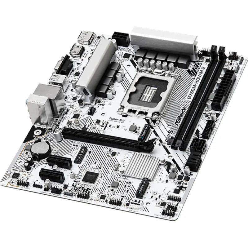 ASRock B760M - HDV/M.2 Intel B760 LGA1700 DDR5 Micro ATX Motherboard - SWIFT PERIPHERALSASROCK B760M-HDV/M.2/D4