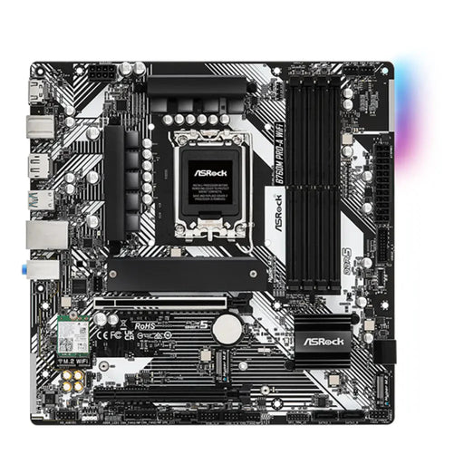 ASRock B760M PRO - A WIFI B760 Intel LGA1700 DDR5 Micro - ATX Motherboard - SWIFT PERIPHERALSB760M-PRO-A-WIFI