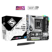 ASRock B760M Steel Legend Wi - Fi DDR5 Intel LGA 1700 Micro ATX Motherboard - SWIFT PERIPHERALSB760M-Steel-Legend-WiFi