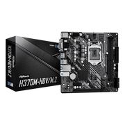 ASROCK H370M - HDV/M.2 DDR4 MOTHERBOARD - SWIFT PERIPHERALS1089671