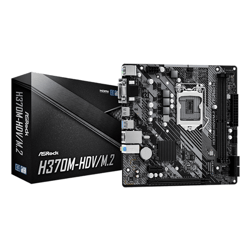 ASROCK H370M - HDV/M.2 DDR4 MOTHERBOARD - SWIFT PERIPHERALS1089671