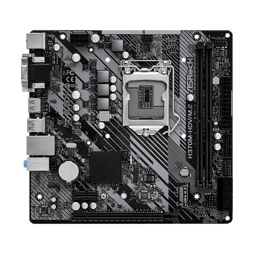 ASROCK H370M - HDV/M.2 DDR4 MOTHERBOARD - SWIFT PERIPHERALS1089671