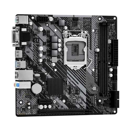 ASROCK H370M - HDV/M.2 DDR4 MOTHERBOARD - SWIFT PERIPHERALS1089671