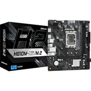 ASRock H610M - H2/M.2 2x DDR4 Intel LGA 1700 Micro ATX Motherboard - SWIFT PERIPHERALSH610M-H2/M.2