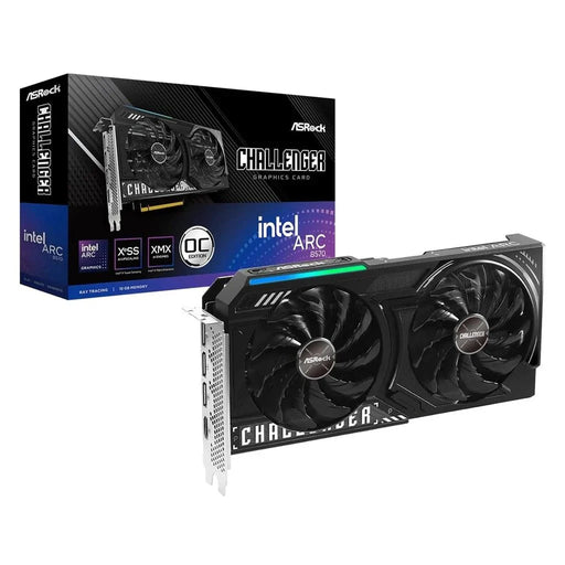 ASRock Intel Arc B570 Challenger 10GB OC GDDR6 160 - Bit Graphics Card - SWIFT PERIPHERALSB570 CL 10GO