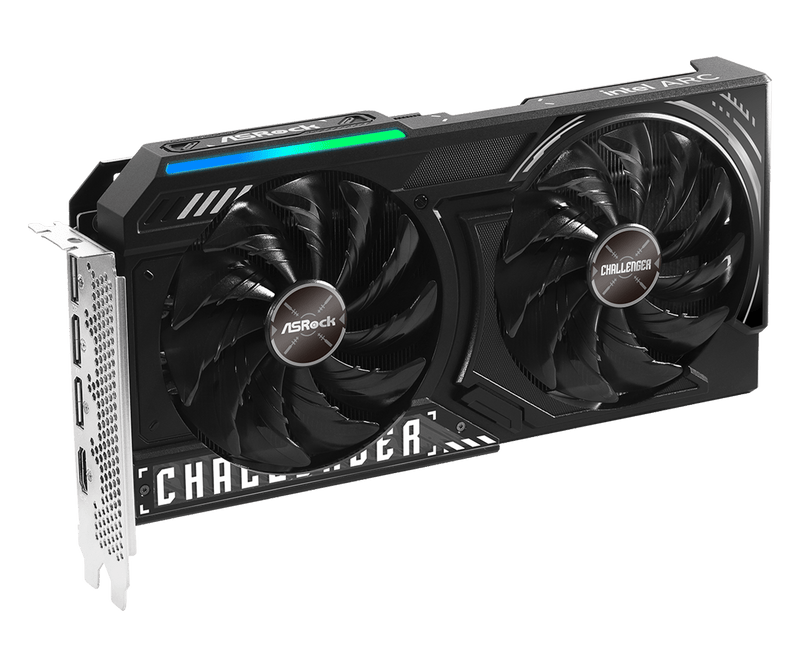 ASROCK INTEL ARC B580 CHALLENGER 12GB OC GRAPHIC CARD - SWIFT PERIPHERALS1094053