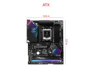 ASROCK PHANTOM GAMING X870 RIPTIDE WIFI MOTHERBOARD - SWIFT PERIPHERALS1090559