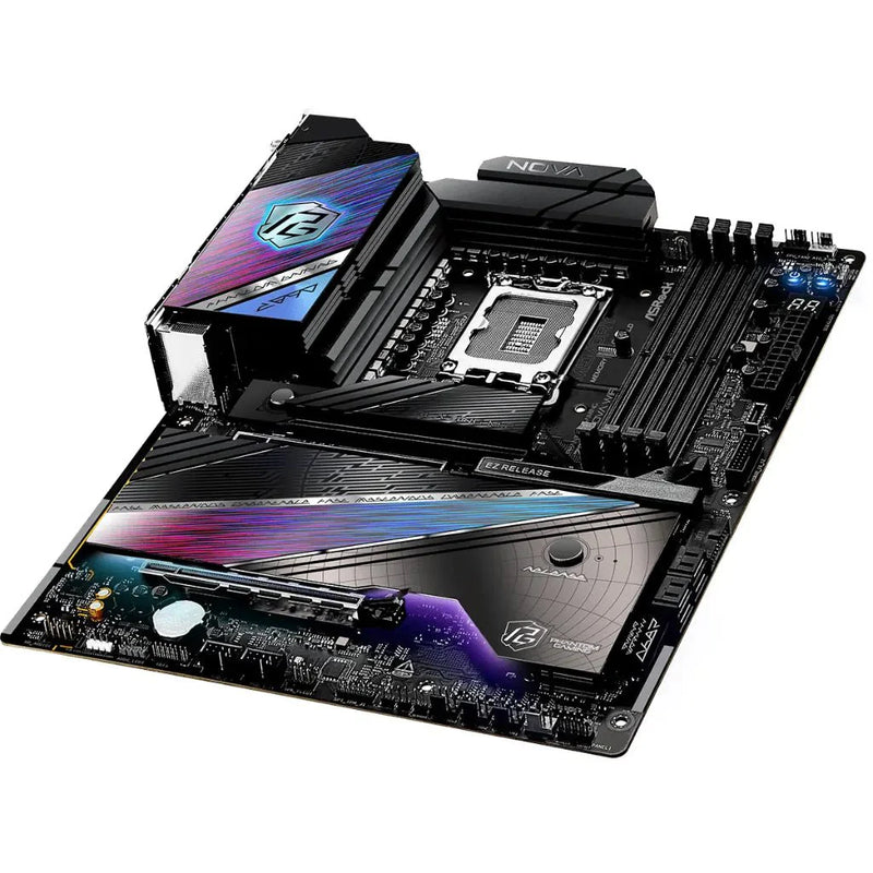 ASRock Phantom Gaming Z890 Nova WiFi Intel Z890 LGA1851 DDR5 ATX Motherboard - SWIFT PERIPHERALSZ890-NOVA-WIFI