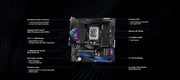 ASROCK PHANTOM GAMING Z890M RIPTIDE WIFI 6E DDR5 MICRO ATX MOTHERBOARD - SWIFT PERIPHERALS1094933