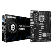 ASRock Q270 Pro BTC+ Intel LGA 1151 DDR4 ATX Mining Motherboard - SWIFT PERIPHERALSASROCK-Q270-PRO-BTC+