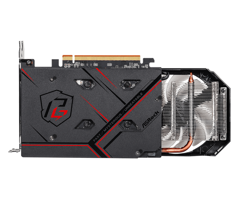 ASROCK RX 6500 XT PHANTOM GAMING D OC 4GB GAMING GRAPHICS CARD - SWIFT PERIPHERALS1091284