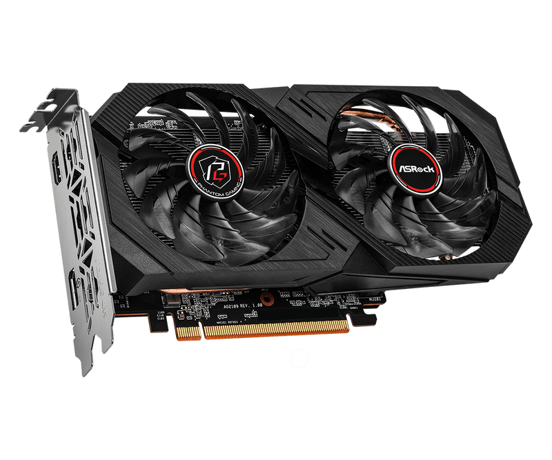ASROCK RX 6500 XT PHANTOM GAMING D OC 4GB GAMING GRAPHICS CARD - SWIFT PERIPHERALS1091284