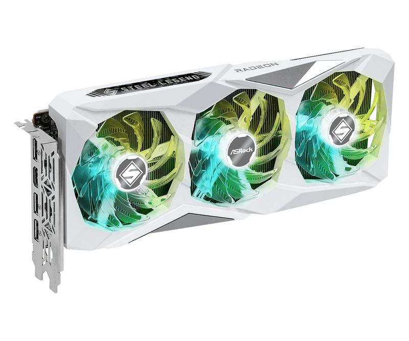 ASROCK RX 7600 STEEL LEGEND OC 8GB GRAPHICS CARD - SWIFT PERIPHERALS1091061