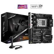 ASRock TRX50 WS WiFi 6E AMD TRX50 sTR5 DDR5 EATX Workstation Motherboard - SWIFT PERIPHERALSTRX-50-WS