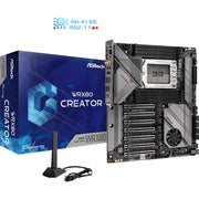 ASRock WRX80 Creator Wi - Fi R2.0 WRX80 sWRX8 DDR4 ECC E - ATX Motherboard - SWIFT PERIPHERALSASROCK-WS80-CREATOR-2.0