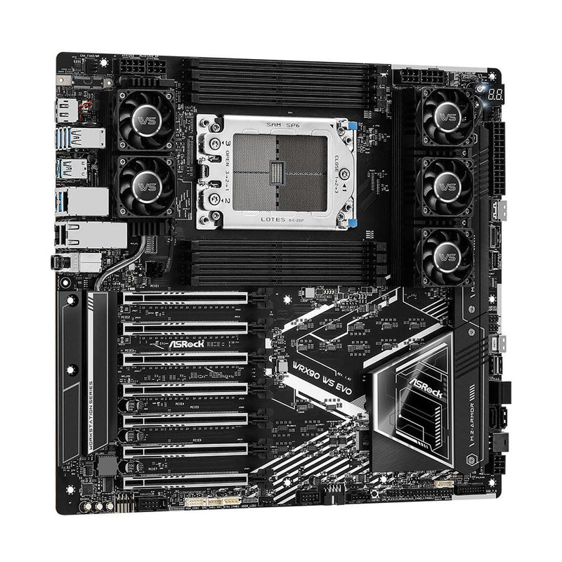 ASROCK WRX90 WS EVO MOTHERBOARD - SWIFT PERIPHERALS1091116