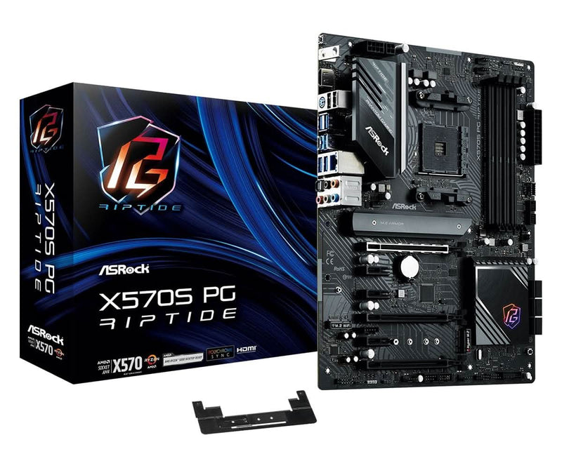 ASROCK X570S PG RIPTIDE AMD RYZEN 5000 SERIES CPU(SOCKET AM4) - SWIFT PERIPHERALS1093088