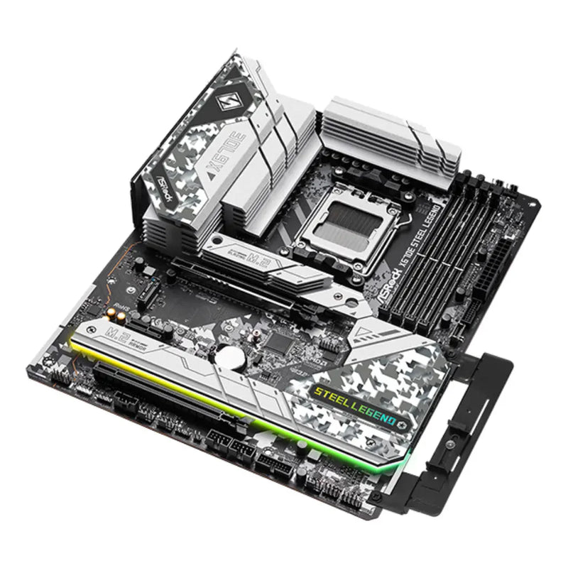 ASRock X670E Steel Legend Wi - Fi AMD X670E AM5 DDR5 ATX Motherboard - SWIFT PERIPHERALSASROCK-X670E-STEEL-LEGEND