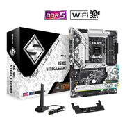 ASRock X670E Steel Legend Wi - Fi AMD X670E AM5 DDR5 ATX Motherboard - SWIFT PERIPHERALSASROCK-X670E-STEEL-LEGEND