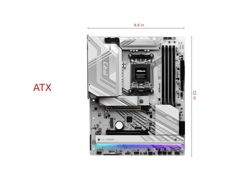 ASROCK X870 PRO RS WIFI MOTHERBOARD - SWIFT PERIPHERALS1090561